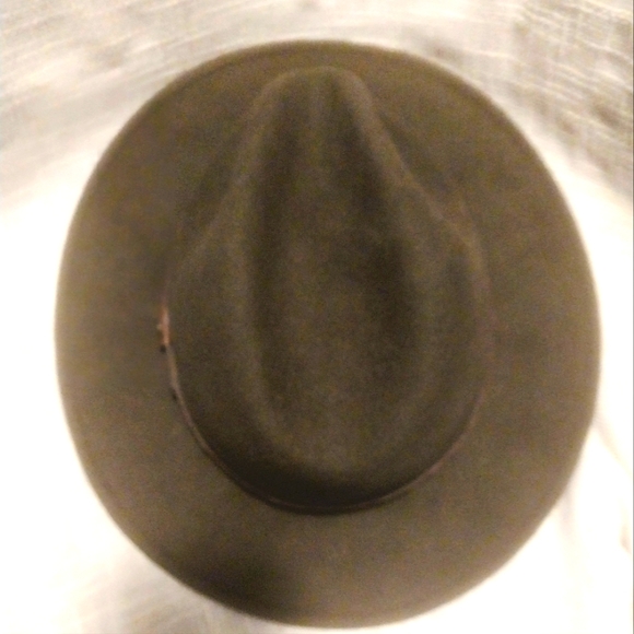 Wool fedora. 2 1/2 in brim Sz M - Picture 6 of 7
